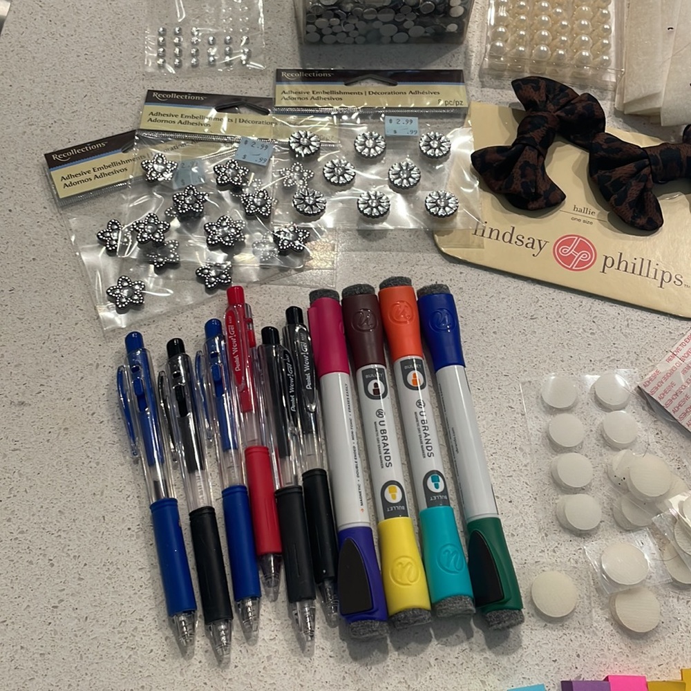 Huge craft/desk supplies bundle - Picture 4 of 8